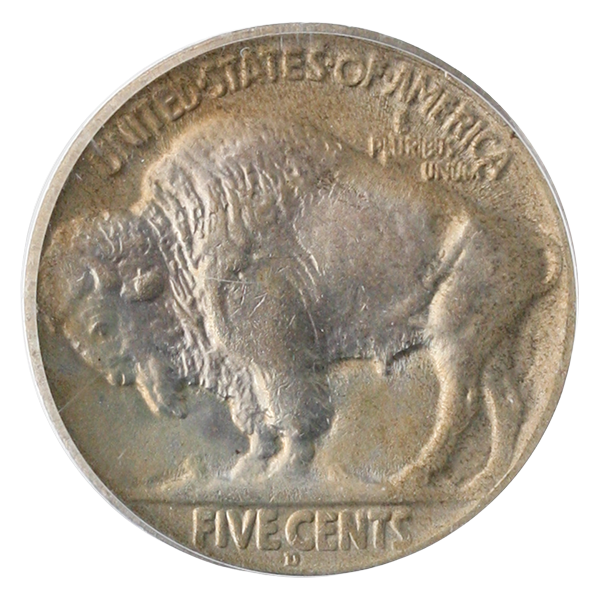 1919-D Buffalo Nickel PCGS MS64