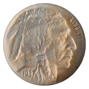 1937-D Buffalo Nickel 3 Leg NGC MS64