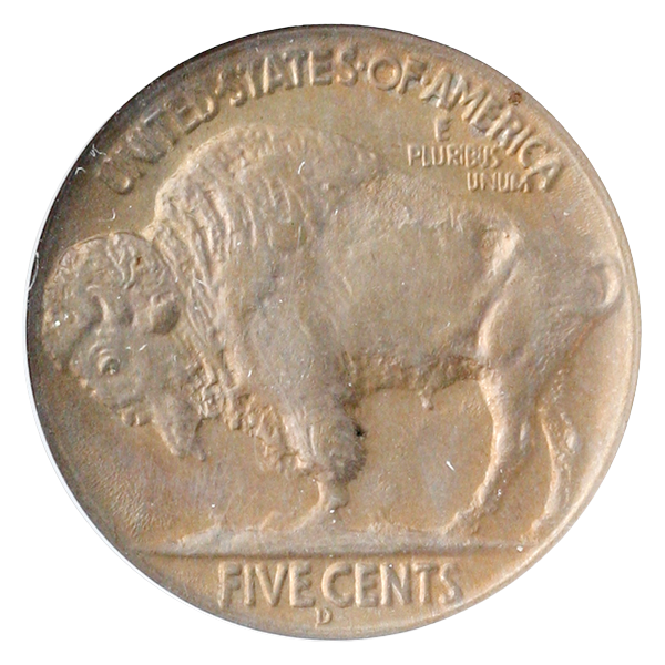 1937-D Buffalo Nickel 3 Leg NGC MS64