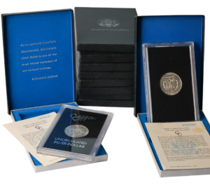 1880-1885 CC GSA Morgan Dollar 10-Piece Set BU