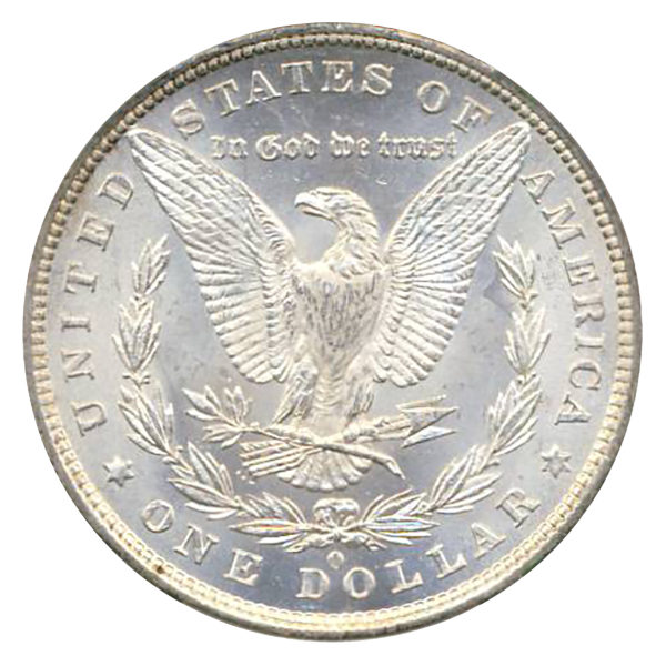 1879-O Morgan $1 CACG MS65