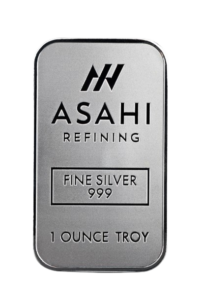 1 oz Silver Asahi Bar