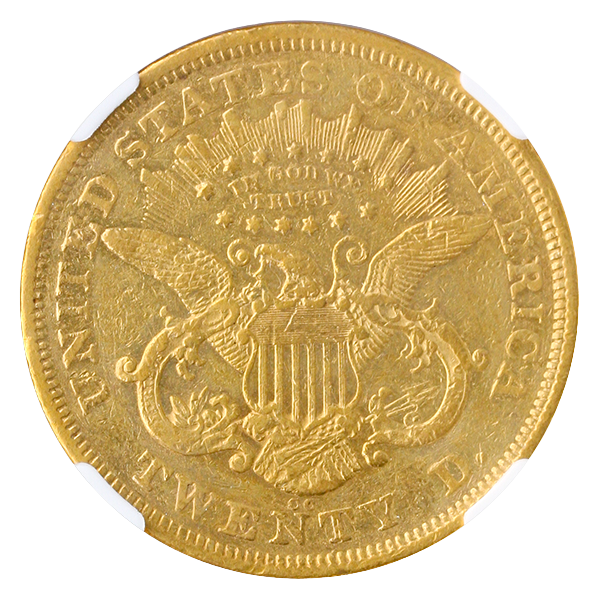 1870-CC $20 Liberty NGC VF30