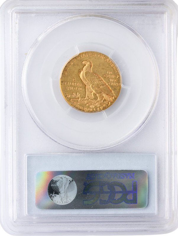 1911-D $5 Indian PCGS AU55