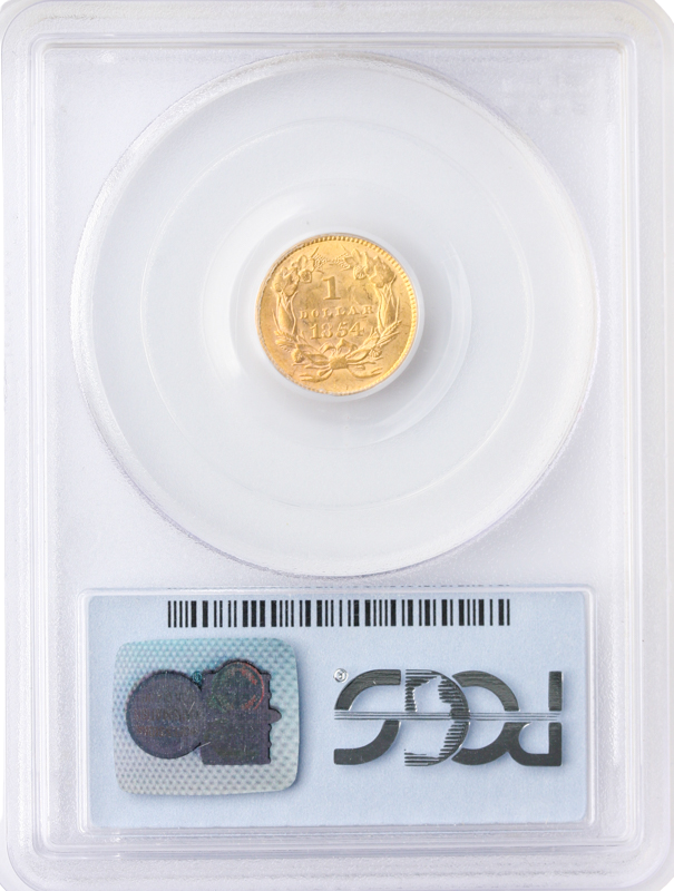 $1 Gold Type 2 Certified MS62