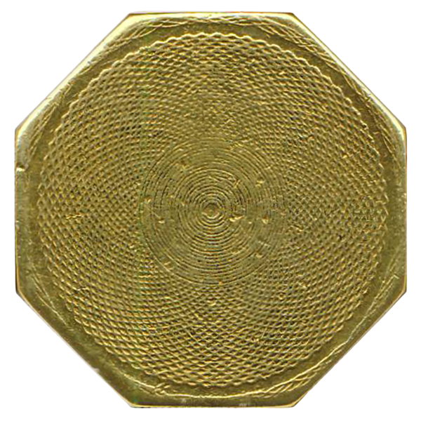 1851 $50 Humbert 880 Reeded Edge NGC XF45