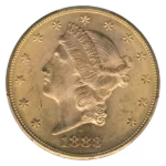 1883-S $20 Liberty PCGS MS63 CAC