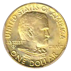 1922 Grant $1 With Star PCGS MS67 CAC