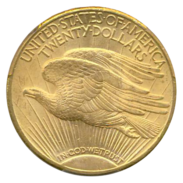 1910-S $20 Saint Gaudens PCGS MS63 CAC