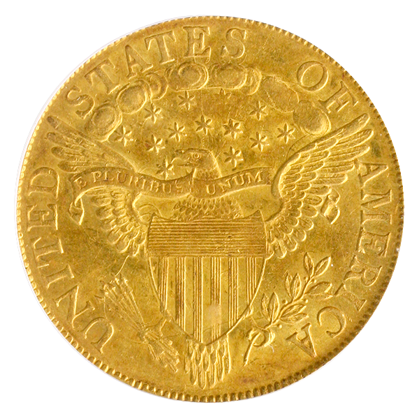 1803 $10 Draped Bust Small Stars Reverse PCGS AU58 CAC 1803 $10 Draped Bust Small Stars Reverse PCGS AU58 CAC