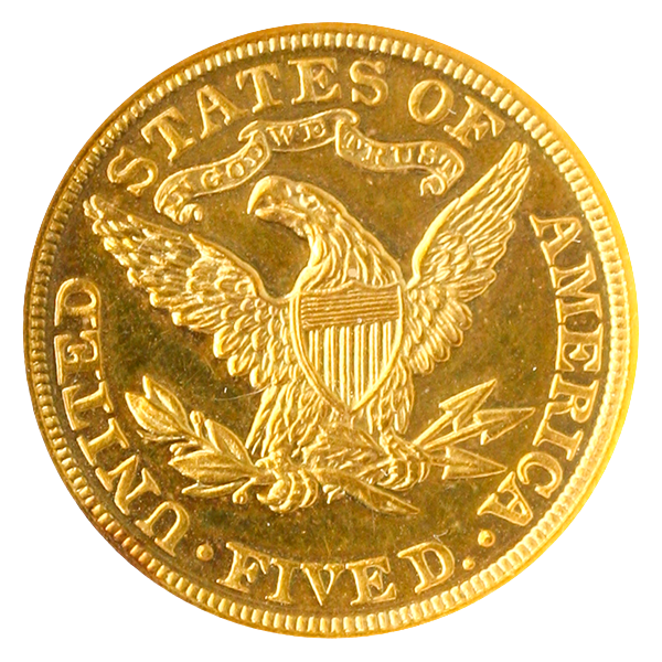 1904 $5 Liberty NGC PR64 CAC 1904 $5 Liberty NGC PR64 CAC