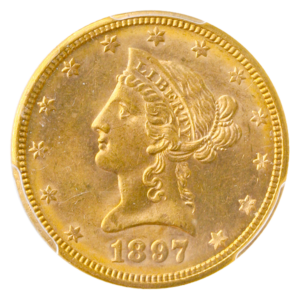 1897-O $10 Liberty PCGS MS64 CAC