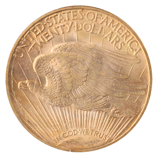1923 $20 Saint Gaudens PCGS MS65