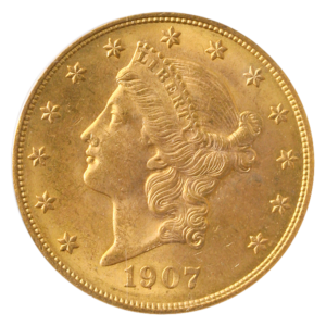 1907 $20 Liberty PCGS MS64