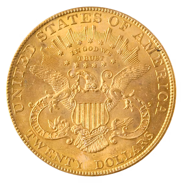 1907 $20 Liberty PCGS MS64