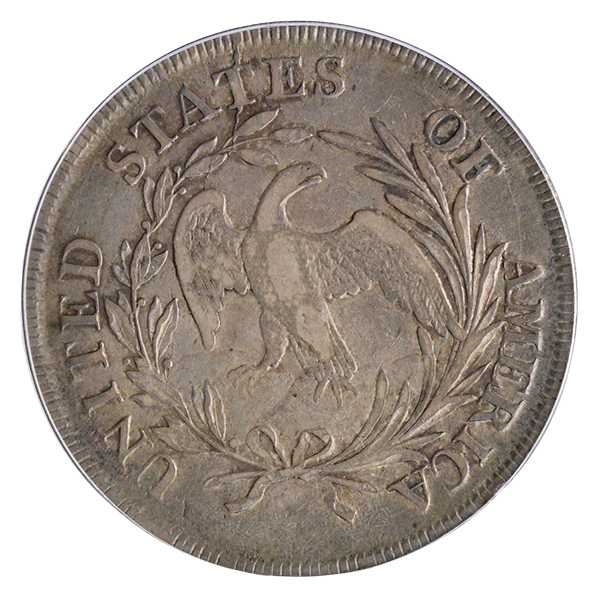 1798 Draped Bust $1 Small Eagle 13 Stars PCGS XF40 CAC 1798 Draped Bust $1 Small Eagle 13 Stars PCGS XF40 CAC