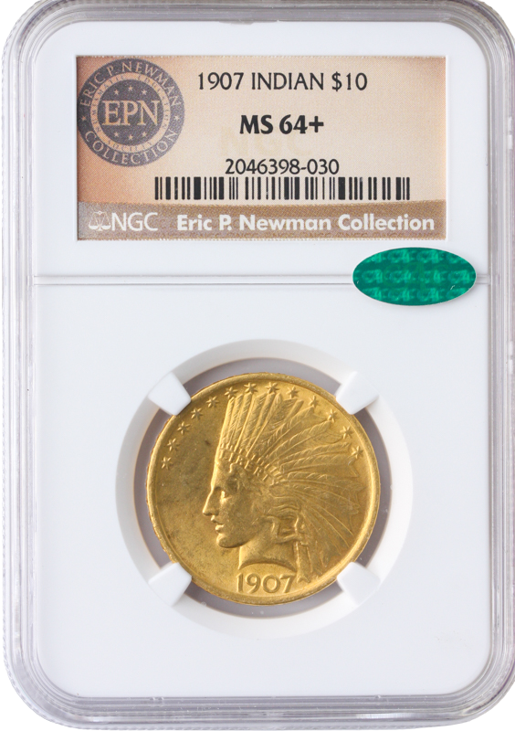 1907 $10 Indian NGC MS64+ CAC 1907 $10 Indian NGC MS64+ CAC