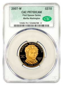 2007-W $10 Martha Washington