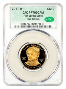 2011-W $10 Eliza Johnson