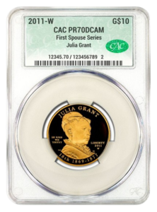 2011-W $10 Julia Grant