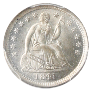 1841-O Seated Liberty Half Dime PCGS MS67 CAC