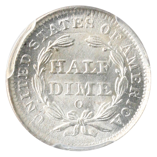 1841-O Seated Liberty Half Dime PCGS MS67 CAC 1841-O Seated Liberty Half Dime PCGS MS67 CAC