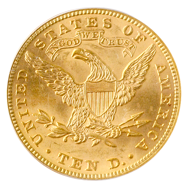 1888 $10 Liberty PCGS MS62