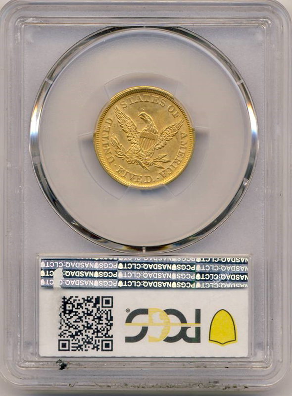 1851 $5 LIberty PCGS MS62 CAC 1851 $5 LIberty PCGS MS62 CAC