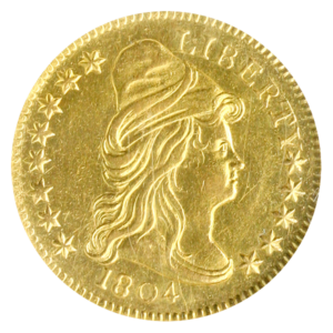 1804 $2.50 Draped Bust 14 Star Reverse NGC MS61