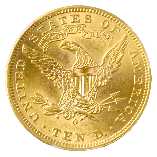 1906-O $10 Liberty PCGS MS63 CAC 1906-O $10 Liberty PCGS MS63 CAC