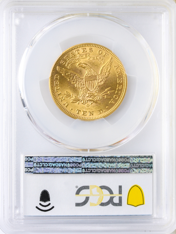 1906-O $10 Liberty PCGS MS63 CAC 1906-O $10 Liberty PCGS MS63 CAC