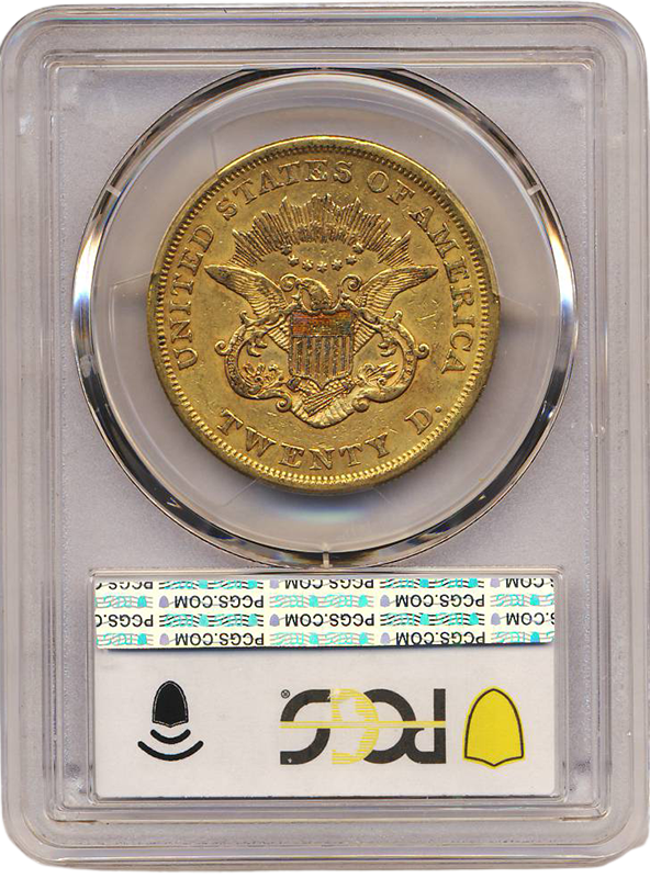 1864 $20 Liberty PCGS AU53 CAC 1864 $20 Liberty PCGS AU53 CAC