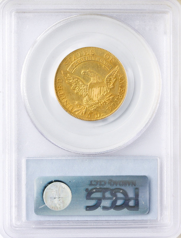 1808 $5 Capped Bust PCGS AU55