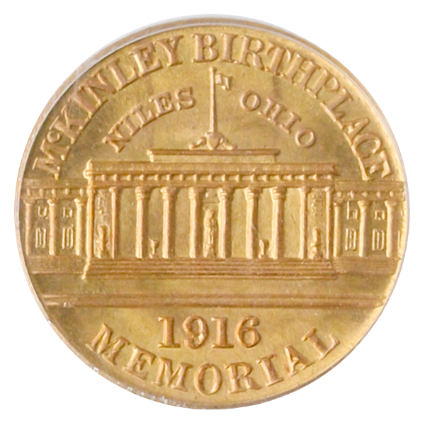 1916 McKinley $1 PCGS MS66 CAC 1916 McKinley $1 PCGS MS66 CAC