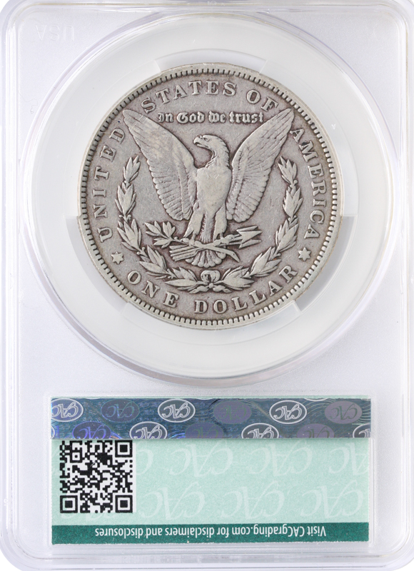 1894 Morgan $1 CACG VG10