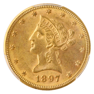 1897-O $10 LIberty PCGS MS62