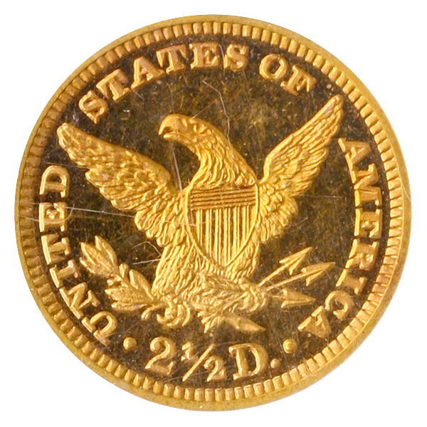 1887 $2.50 Liberty PCGS PR64 CAC 1887 $2.50 Liberty PCGS PR64 CAC
