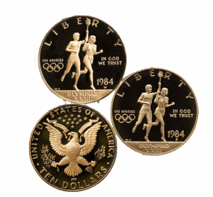 $10 US Mint Gold Commemorative Coin (Dates/Designs Vary)