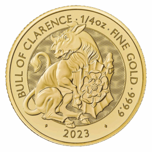 1/4 oz Gold Royal Mint Tudor Beast (Dates/Designs Vary)
