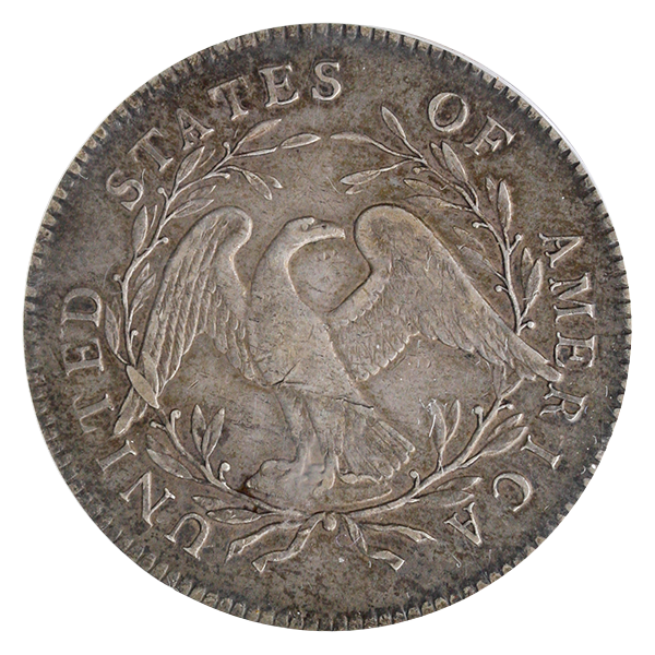1795 Flowing Hair $1 2 Leaves PCGS XF45 CAC 1795 Flowing Hair $1 2 Leaves PCGS XF45 CAC