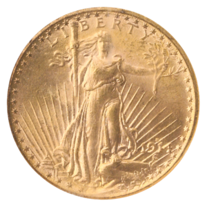 1914-S $20 Saint Gaudens NGC MS65