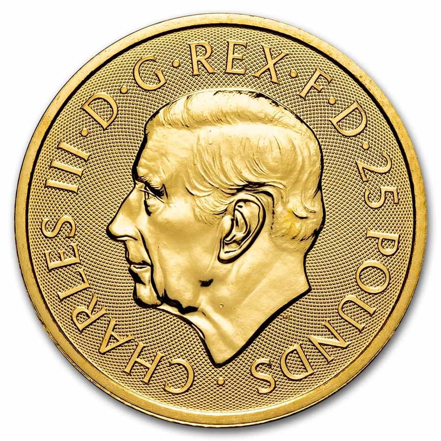 1/4 oz. British Gold Queen's Beast (Dates/Designs Vary)