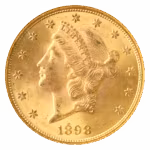 1898-S $20 Liberty NGC MS64 CAC