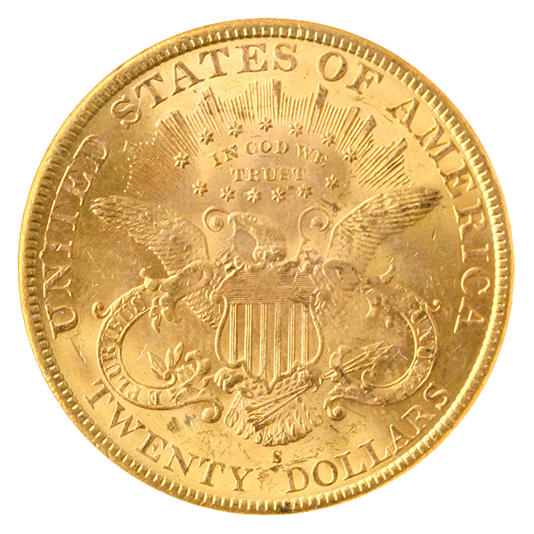 1898-S $20 Liberty NGC MS64 CAC 1898-S $20 Liberty NGC MS64 CAC