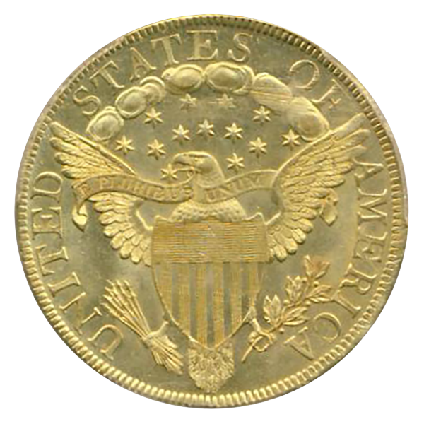 1799 $10 Draped Bust PCGS MS64 CAC 1799 $10 Draped Bust PCGS MS64 CAC