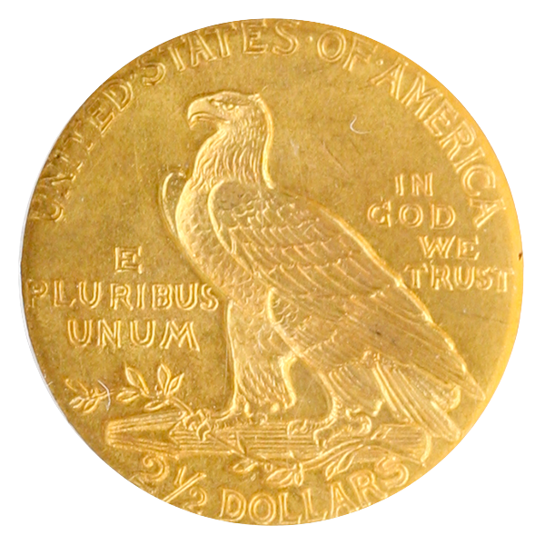 1909 $2.50 Indian NGC MS64 1909 $2.50 Indian NGC MS64