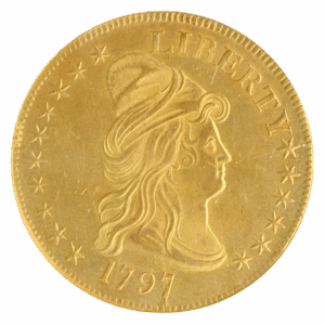 1797 $10 Draped Bust Large Eagle NGC MS62 CAC