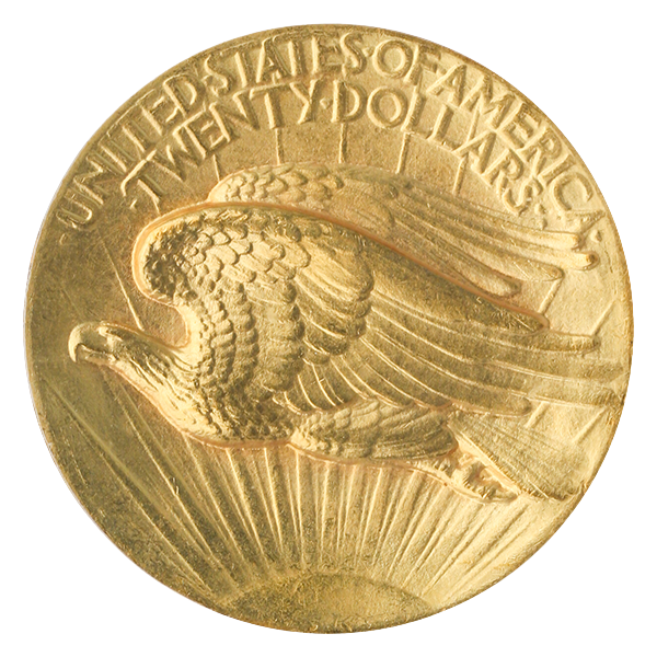 1907 $20 Saint Gaudens Wire Edge High Relief PCGS MS64 CAC 1907 $20 Saint Gaudens Wire Edge High Relief PCGS MS64 CAC