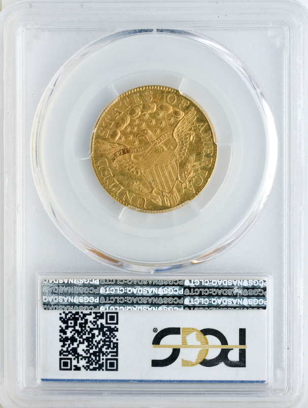 1798 $5 Draped Bust Small 8 PCGS MS61 CAC 1798 $5 Draped Bust Small 8 PCGS MS61 CAC