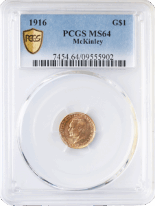 1916 $ McKinley PCGS MS64